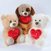 Colorful Bow Tie Teddy Bear Plush Toy