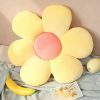 Colorful Flower Plush Pillow - Soft Petal Cushion for Kids & Home Decor