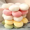 Colorful Flower Plush Pillow Cushion