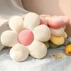 Colorful Flower Plush Pillow Cushion