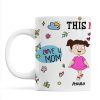 Colorful Kids This Mom Belongs To Personalized Mug