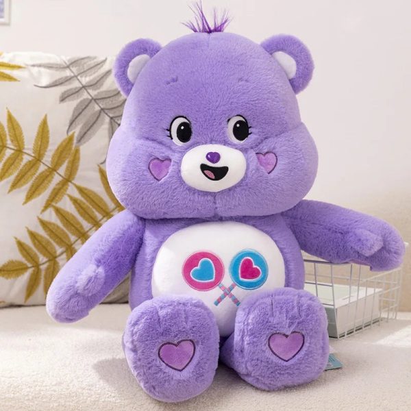 Colorful Teddy Bear Plush Pillow Soft Stuffed Doll
