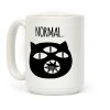 Completely Normal (Kuro cat) Coffee Mug