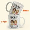 Congrats On Being My Bestie - Personalized Mug