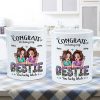 Congrats On Being My Bestie Pretty Sassy Girls Personalized Mug