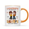Congrats On Being My Bestie Sister Fall Season Y2K Style Personalized Mug