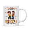 Congrats On Being My Bestie Sister Fall Season Y2K Style Personalized Mug