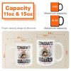 Congrats On Being My Boyfriend - Personalized Mug - Anniversary Gifts For Men, Husband, Him, Boyfriend