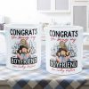 Congrats On Being My Boyfriend - Personalized Mug - Anniversary Gifts For Men, Husband, Him, Boyfriend