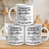 Congrats On Being My Brother - Family Personalized Custom Mug - Gift For Family Members