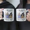 Congrats On Being My Brother - Personalized Mug - Ver 2