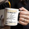 CONGRATS ON BEING MY DAD YOU LUCKY OLD MAN, Fist Bumps And Stars - Personalized Custom Coffee Mug - DAD130_MG