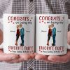 Congrats On Being My Favorite Butt - Personalized Ceramic Mug - Gift For Couple, Husband Wife - CL30 NH96