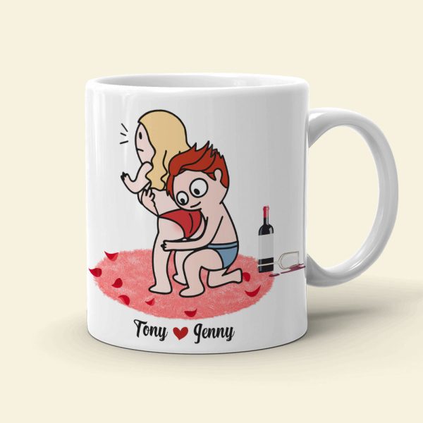Congrats On Being My Favorite Cardio Workout Personalized Mug, Gift For Couple