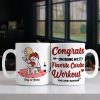 Congrats On Being My Favorite Cardio Workout Personalized Mug, Gift For Couple