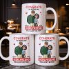 Congrats On Being My Girlfriend, Couple With Hearts - Personalized Custom Coffee Mug - CPL1344_MG