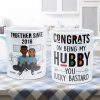 Congrats On Being My Hubby - Personalized Mug