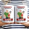 Congrats On Being My Husband Animate Hugging Couple - Personalized Mug