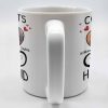 Congrats On Being My Husband With Hearts And Infinite Loop Design - Personalized Custom Coffee Mug - CPL437_MG