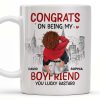 Congrats On Being My Love Cityscape Design - Personalized Custom Coffee Mug - CPL302_MG