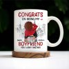 Congrats On Being My Love Cityscape Design - Personalized Custom Coffee Mug - CPL302_MG