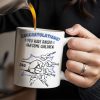 Congratulations! You have raised awesome children, Handshake and Fist Bump - Personalized Custom Coffee Mug - DAD093_MG