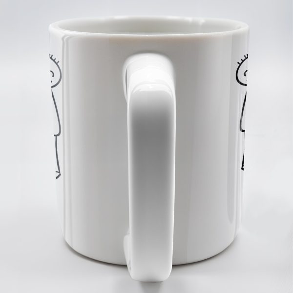 Connecting Hearts Puzzle Heart Design - Personalized Custom Coffee Mug - CPL148_MG