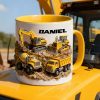 Construction Vehicles Coffee Mug - Personalized Gift For Truckers 06KILU130126