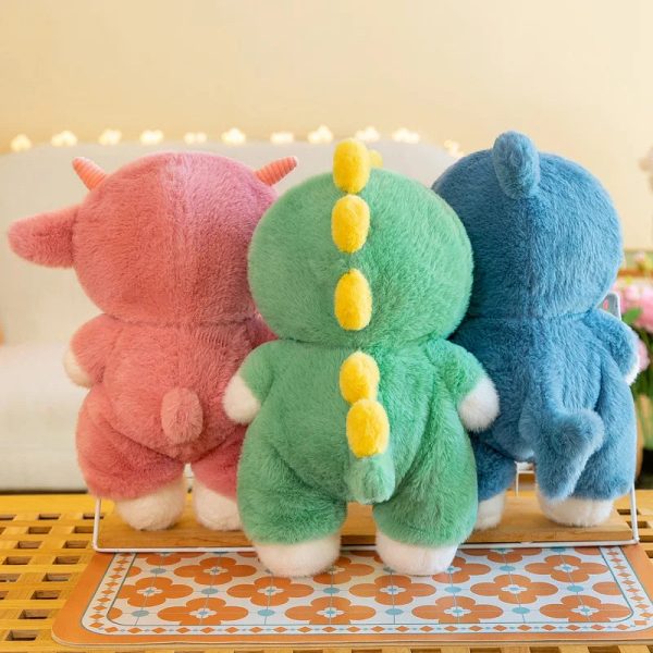 Convertible Teddy Bear Plush Costume Doll