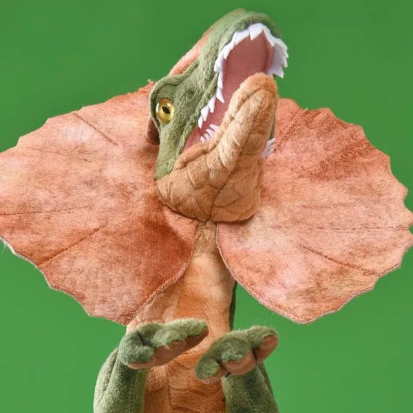 Cool Dilophosaurus Plush Toy - Adorable Double Crested Dinosaur Gift for Kids