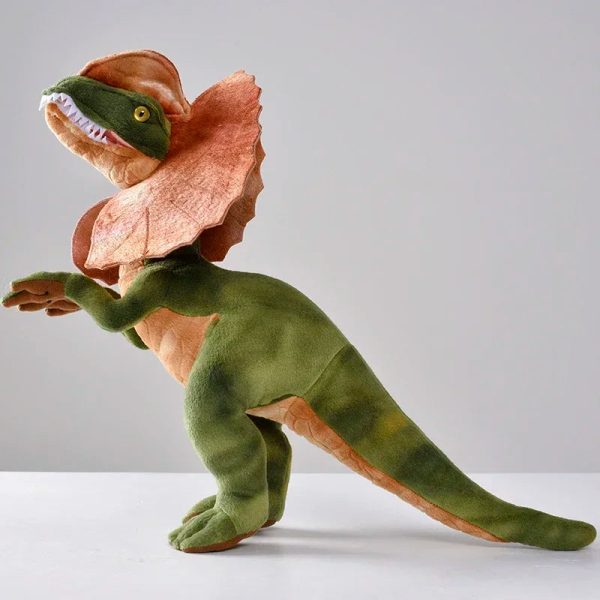 Cool Dilophosaurus Plush Toy - Adorable Double Crested Dinosaur Gift for Kids