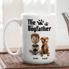 Cool Dog Father - Personalized White Mug- Gift for Pet Owners, Dog Lovers, Dog Dad | CLP15.V2 HH01