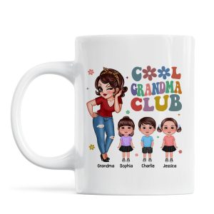 Cool Grandma Club Personalized Mug