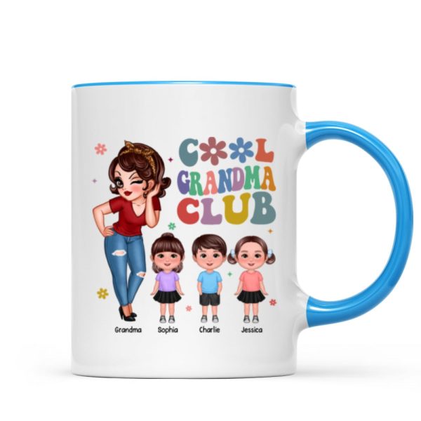 Cool Grandma Club Personalized Mug