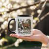 Coquette Hunting Season Personalized Mug, Rustic Wildlife Hunter Gift with Custom Name