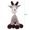 Corduroy Animal Chew Toy For Dogs