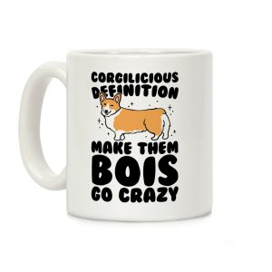 Corgilicious Parody Coffee Mug