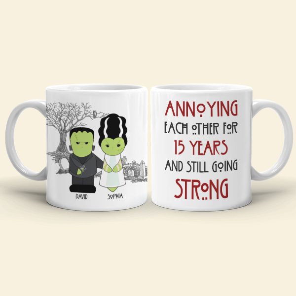 Couple 02BHLH040123 White Mug