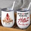 Couple, After 10 Years You're Still Hotter Than This Coffee, Personalized Mug, Couple Gifts