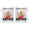 Couple Always Be By Your Side - Gift For Couples - Personalized Mug