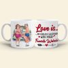 Couple, An Endless Sleepover, Personalized Coffee Mug, Christmas Gifts For Couple