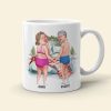 Couple, An Endless Sleepover, Personalized Coffee Mug, Christmas Gifts For Couple