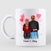 Couple Back View I Met You Gift For Her Gift For Him Couple Personalized Mug