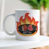 Couple BBQ Hey Barbe-Cutie You Fire Me Up, Personalized Coffee Mug, Funny Couple BBQ Party, Gift For Her/Him