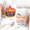 Couple BBQ Hey Barbe-Cutie You Fire Me Up, Personalized Coffee Mug, Funny Couple BBQ Party, Gift For Her/Him