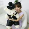 Couple Bear Wedding Plush Toys