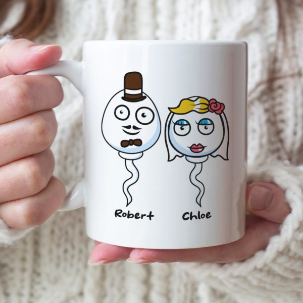 Couple, Damn I Just Love Seeing You Cum, Personalized Mug, Gift For Couple