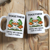 Couple Gift Together Until We Croak Frog Couple Anniversary Gift Personalized Mug