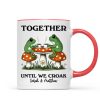 Couple Gift Together Until We Croak Frog Couple Anniversary Gift Personalized Mug