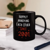 Couple Happily Annoying Each Other Since - Personalized Mug